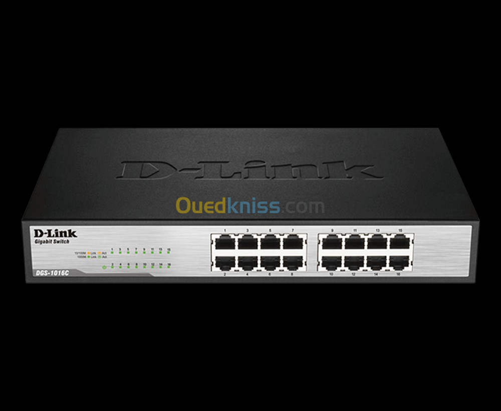 SWITCH DLINK  DGS1016C RACKABLE