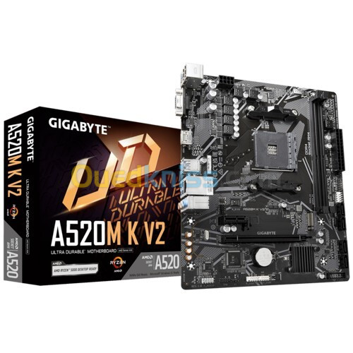 CARTE MERE GIGABYTE A520M K V2 