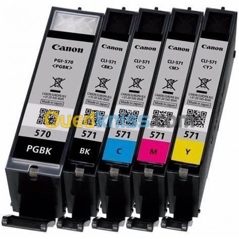 Cartouche CANON 570XL PACK 2B\M\C\Y