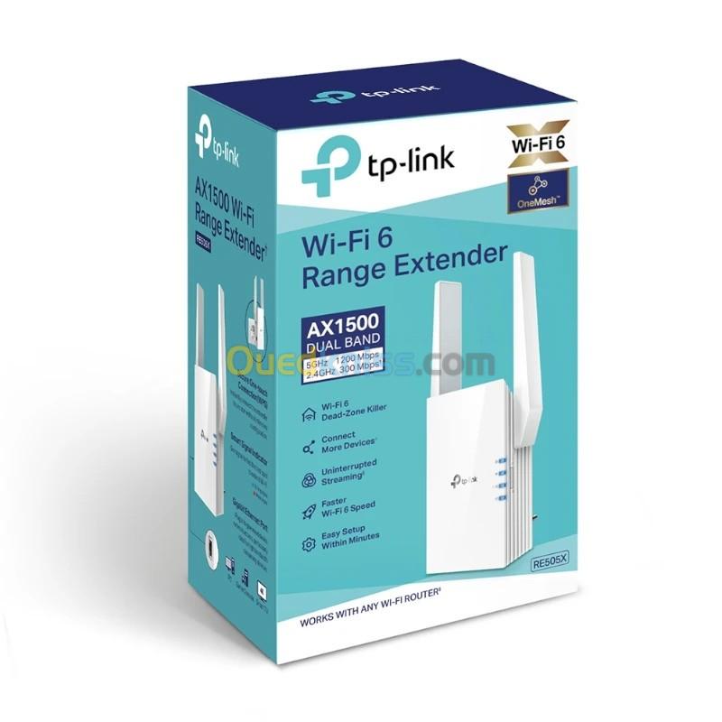 Répéteur TP-Link RE505X WiFi 6 AX1500