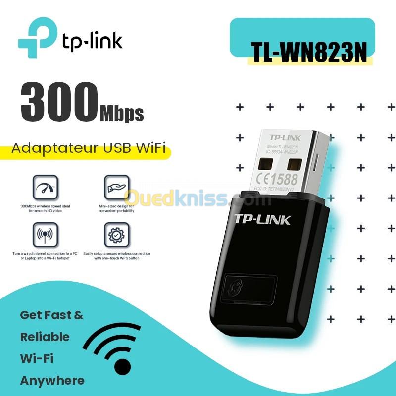 Mini adaptateur USB wifi TP-Link TL-WN823N N300