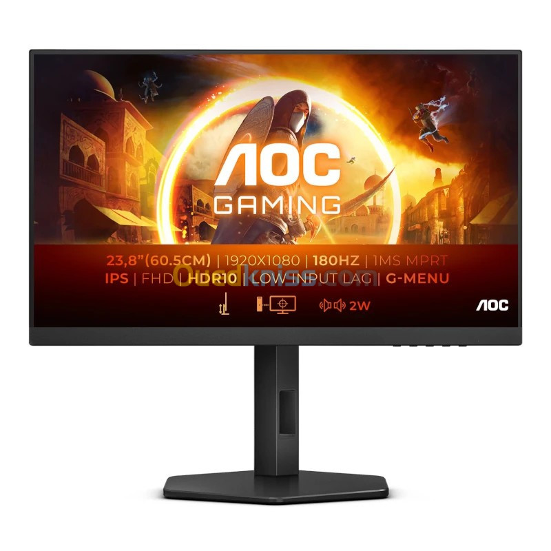 Ecran Gaming AOC 24" IPS 180Hz/ 1Ms 24G4