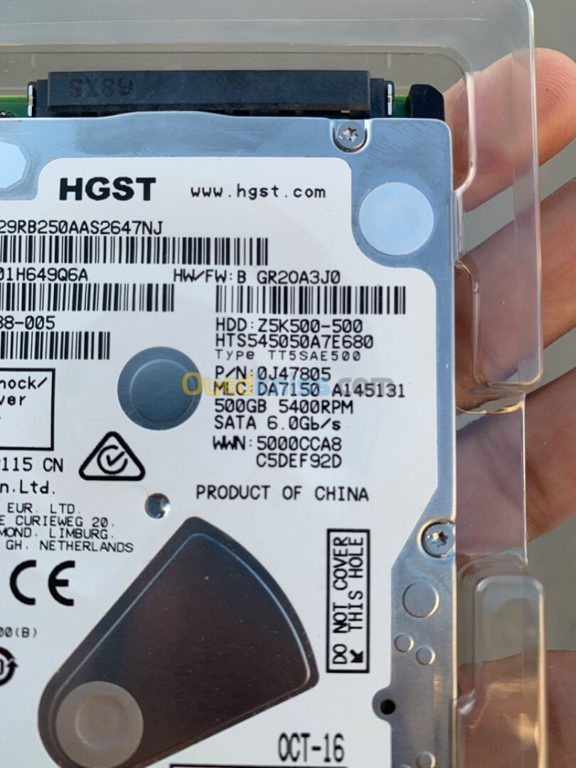 HDD 500GB sata 6.0Gb/s hgst