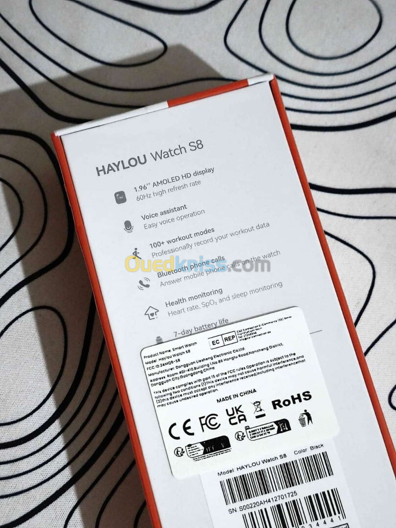  Smartwatch haylou S8 amoled