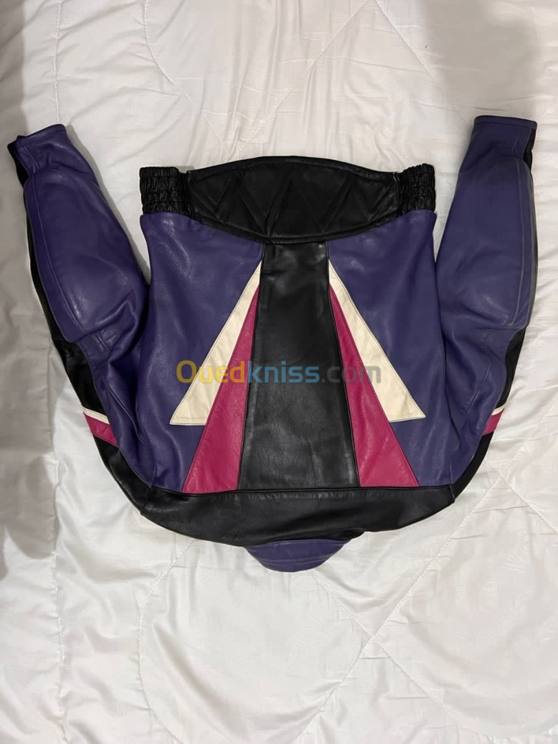 Veste moto cuir dorigine