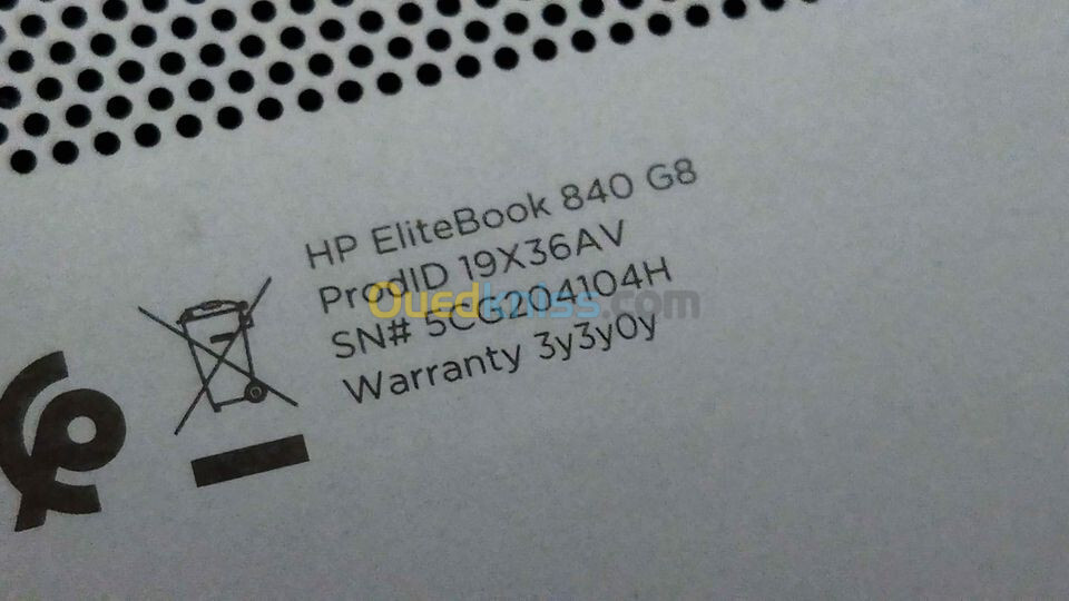 HP EliteBook 840 G8 I7-1165G7 / 16GB / 512GB SSD/ 14 Pouce FHD