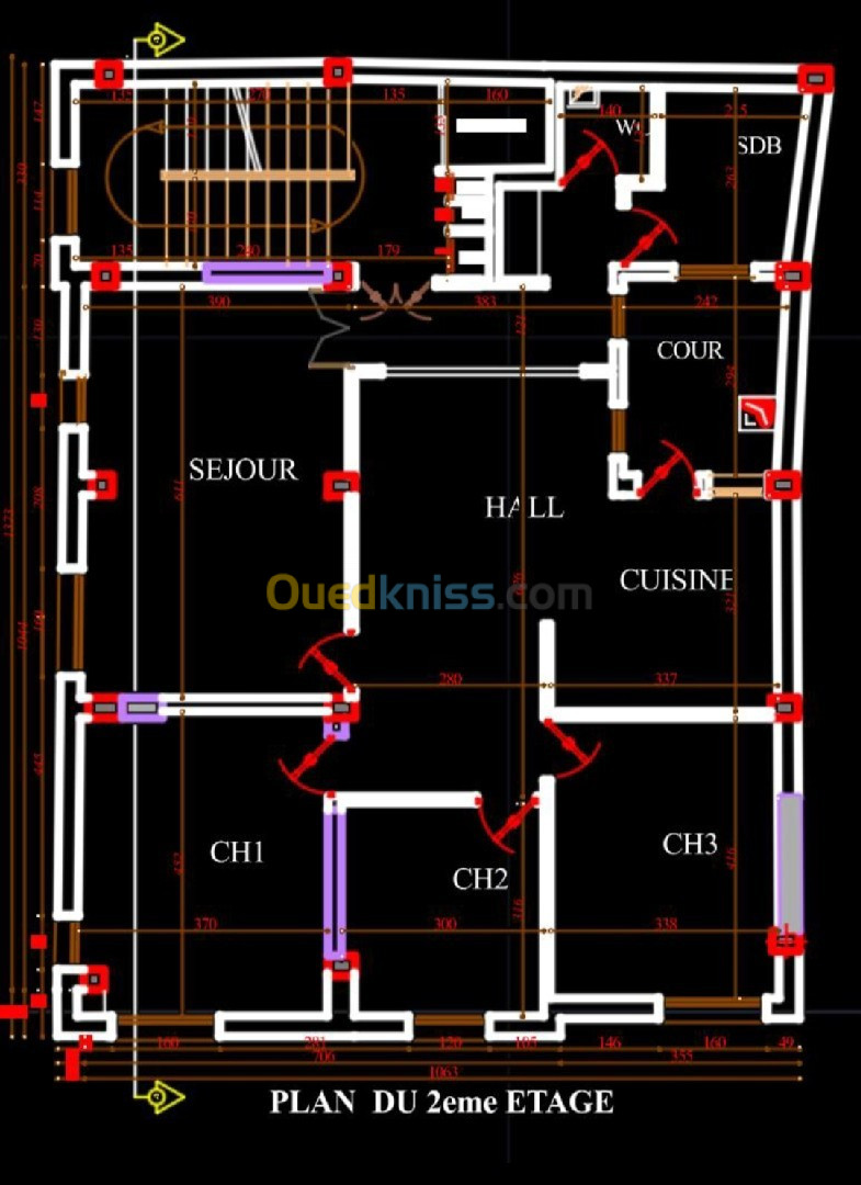 Location Appartement F5 Sétif Setif