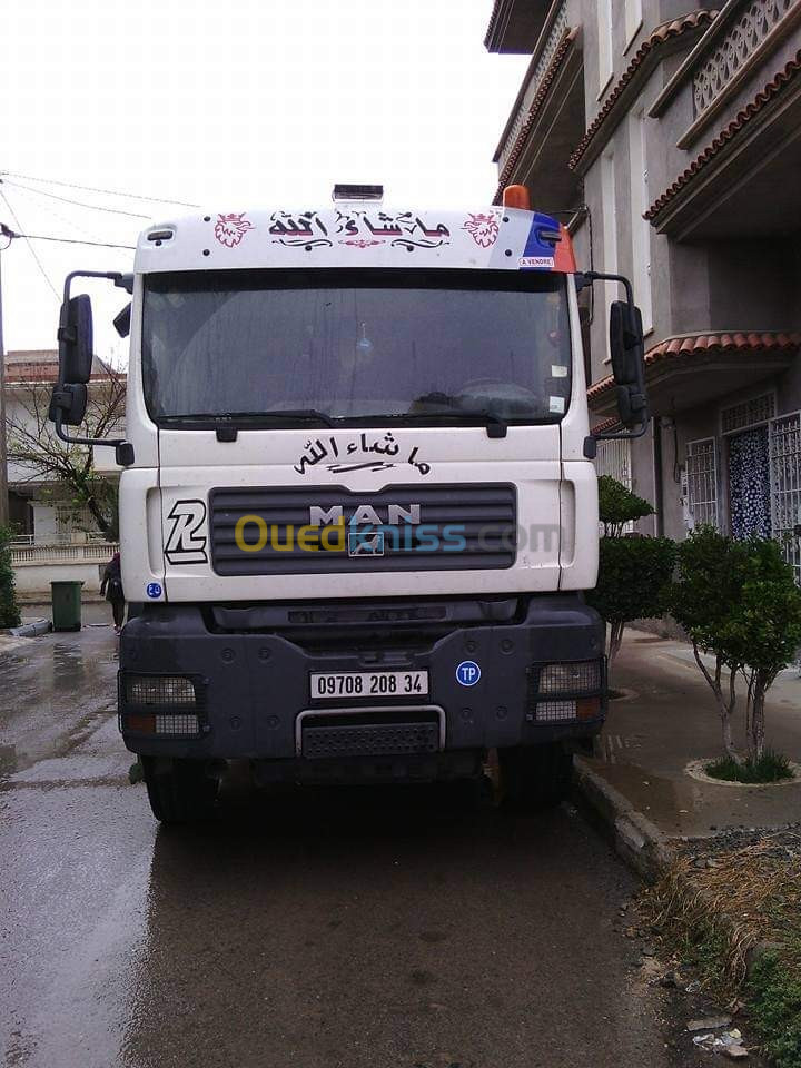 Man tga 6*4 15 طن 2008