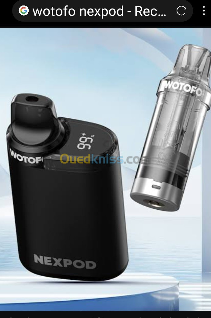 Cigarette électronique vaporesso eco nano +wotofo nexPOD