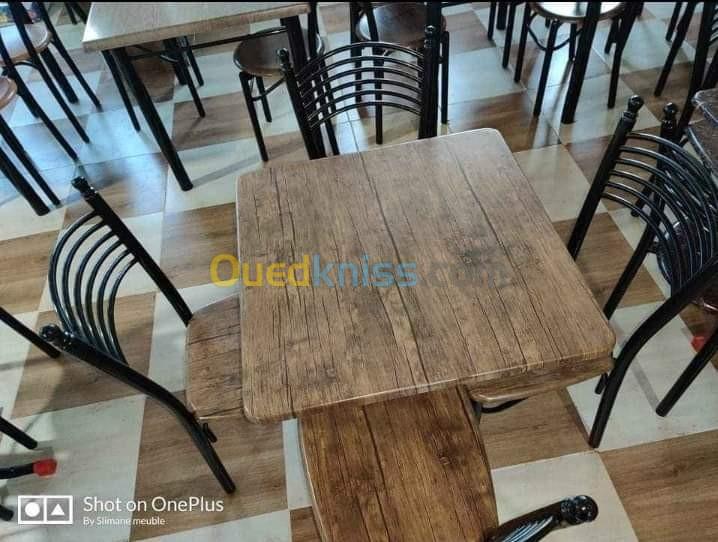 Table cafétéria bonne qualité de résine