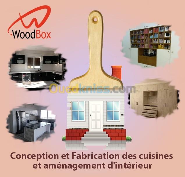 Cuisines équipées et Aménagement d'intérieurs  WOODBOX