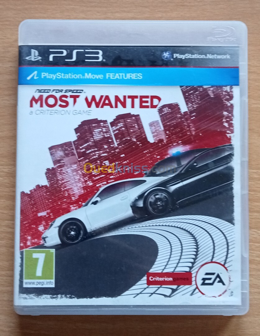 Need for Speed: Most Wanted, CD PS3