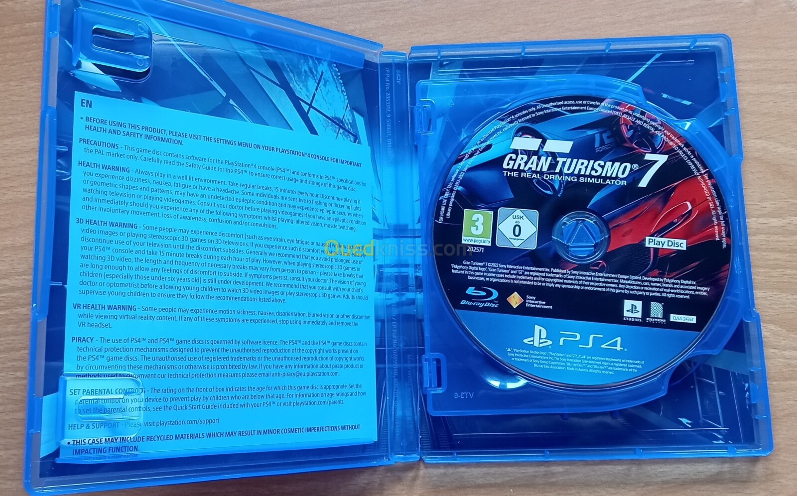 GRAN TURISMO 7, CD PS4