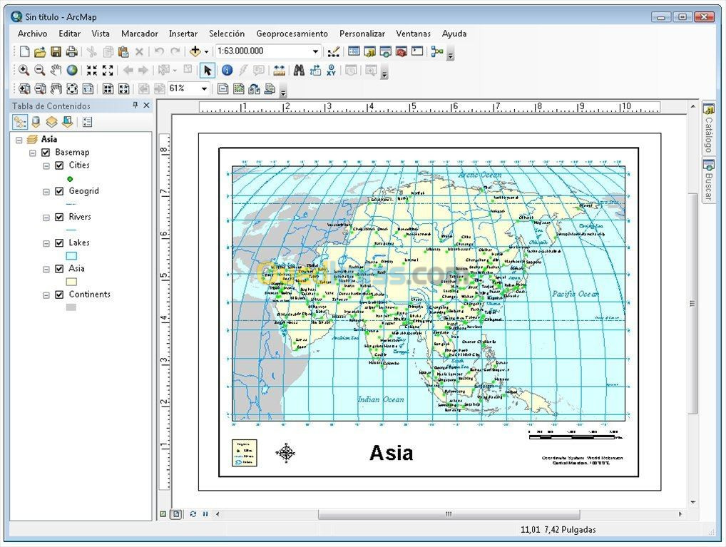 Formation arcgis 10.2