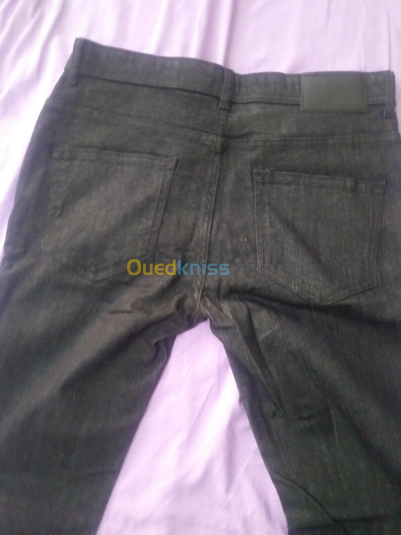 Pantalon Denim straight slim 32