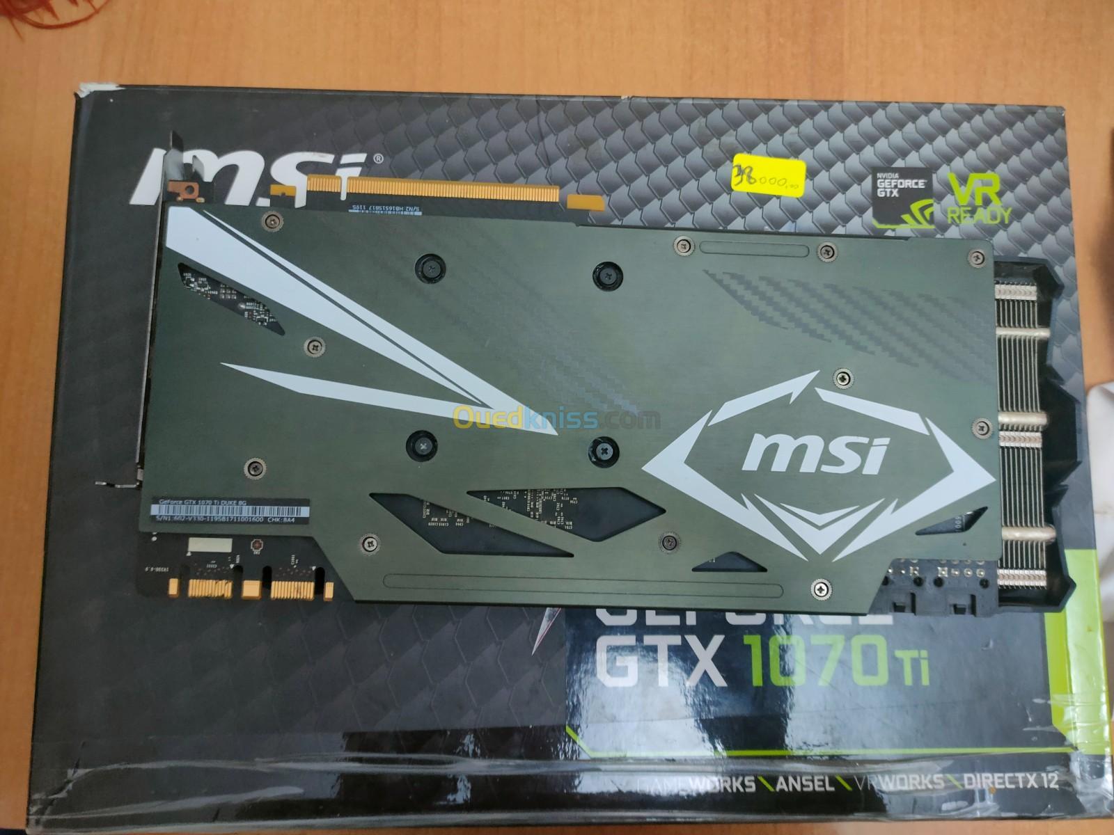 Carte graphique gtx 1070ti 