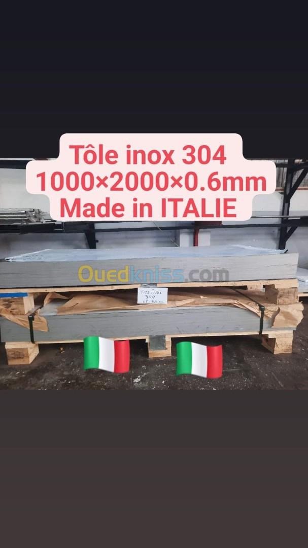 Tôle inox 304/430 ( made in Europe )