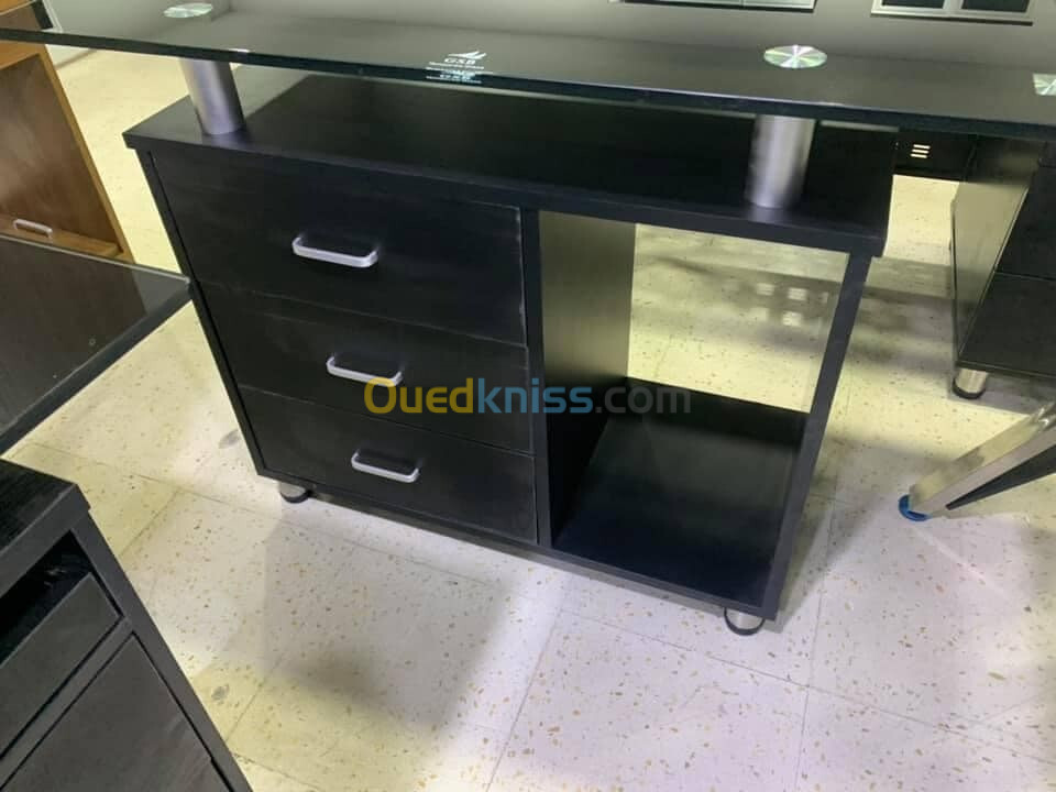 Ensemble de bureau 1.60M importation en verre