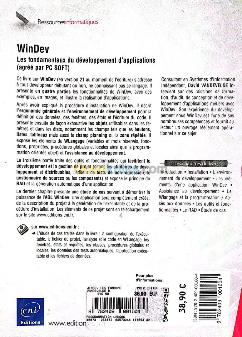 Livre de programmation Windev 21