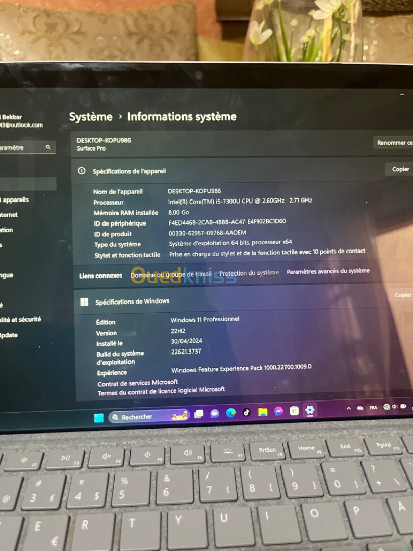 Microsoft Surface Pro 5- SIM 4 G