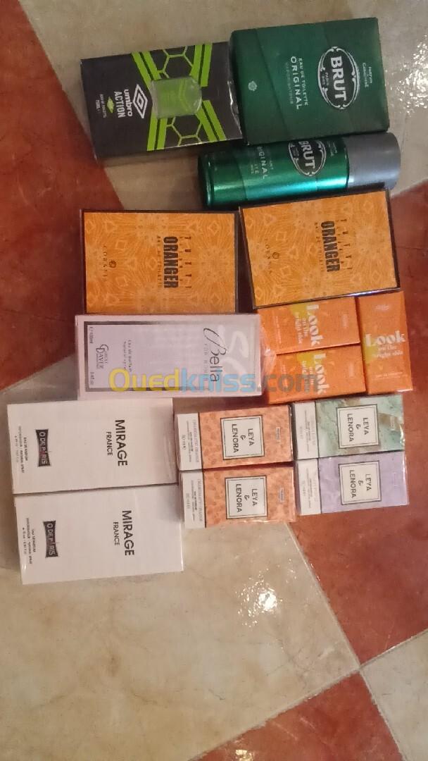 Lot parfum et eau de toilette 