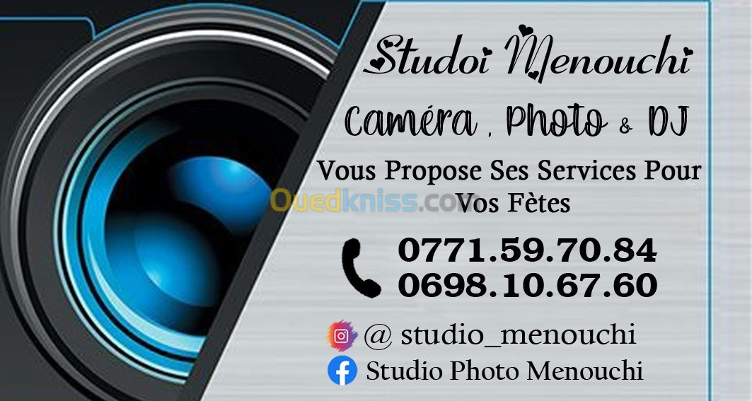 camera photograpgraphe pour votre mariage