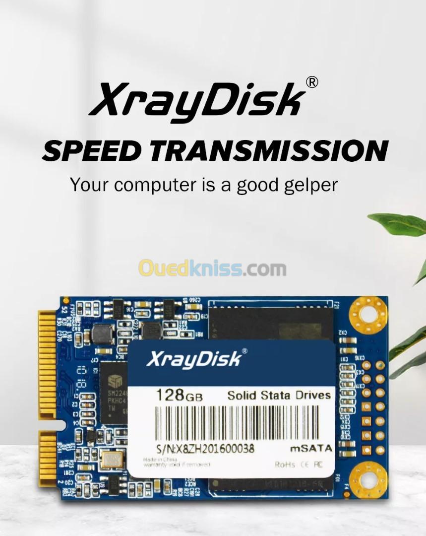 Disque mSATA Xraydisk 128 et 256GB Haute Performance pour Micro Ordinateurs