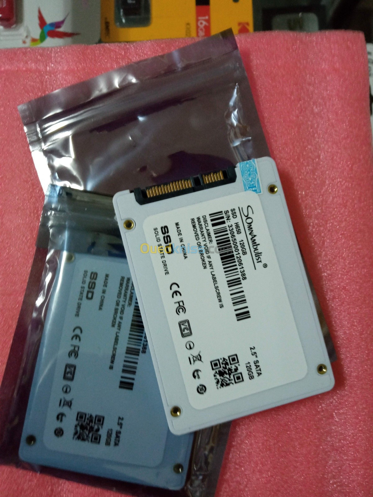 Disque SSD 120GB Somnambulist Chipset Toshiba