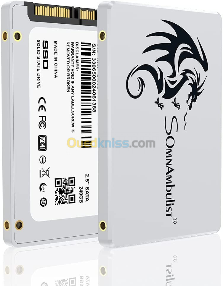 Disque SSD 240GB Somnambulist Chipset Toshiba