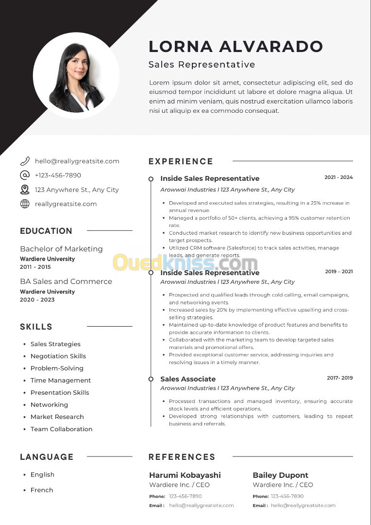 Creation de CV professionnels 