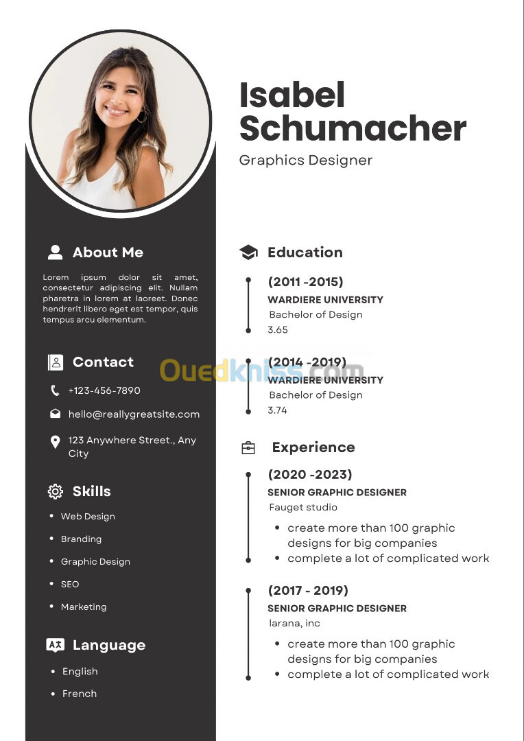 Creation de CV professionnel 