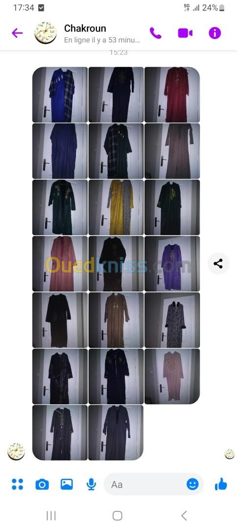 Djellaba femme automne/ printemps