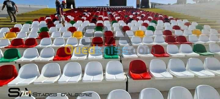 Chaise de tribunes pour les stades