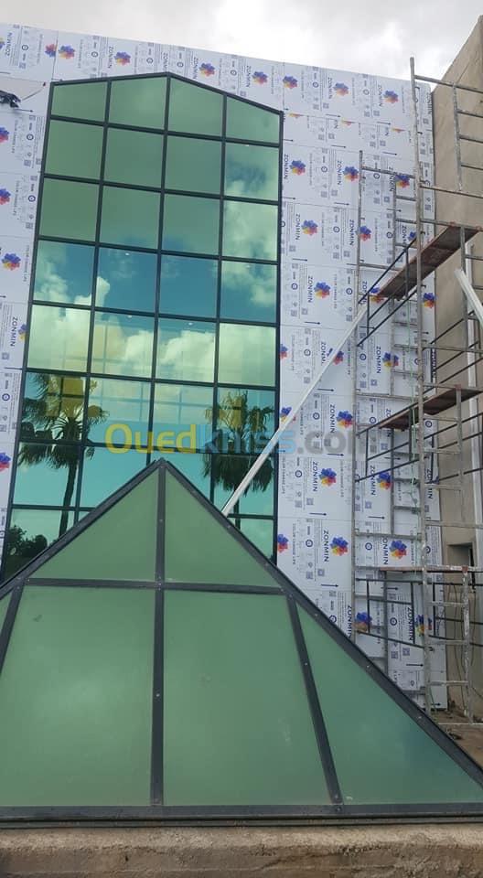 Alucobond, mur rideaux, ter cuite, tous types de façade 