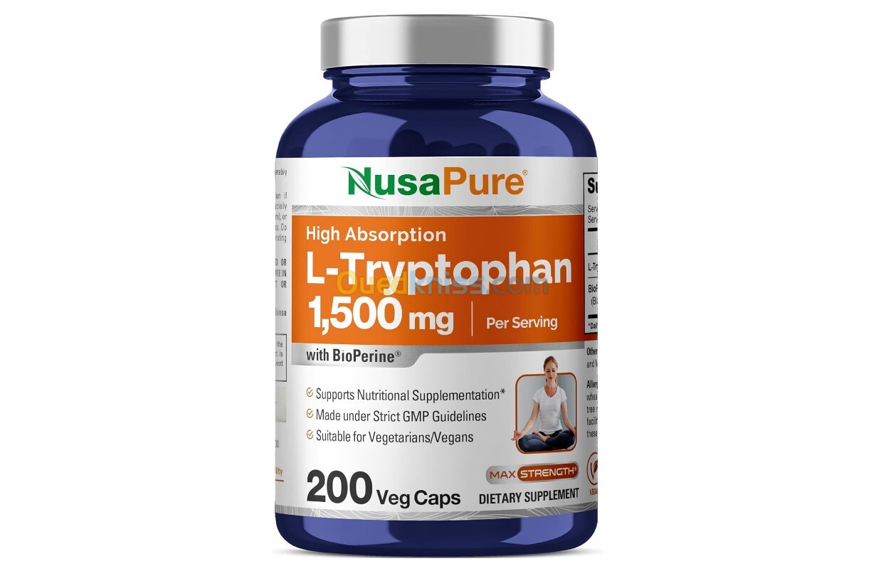 L-Tryptophane - 200 Gélules - USA