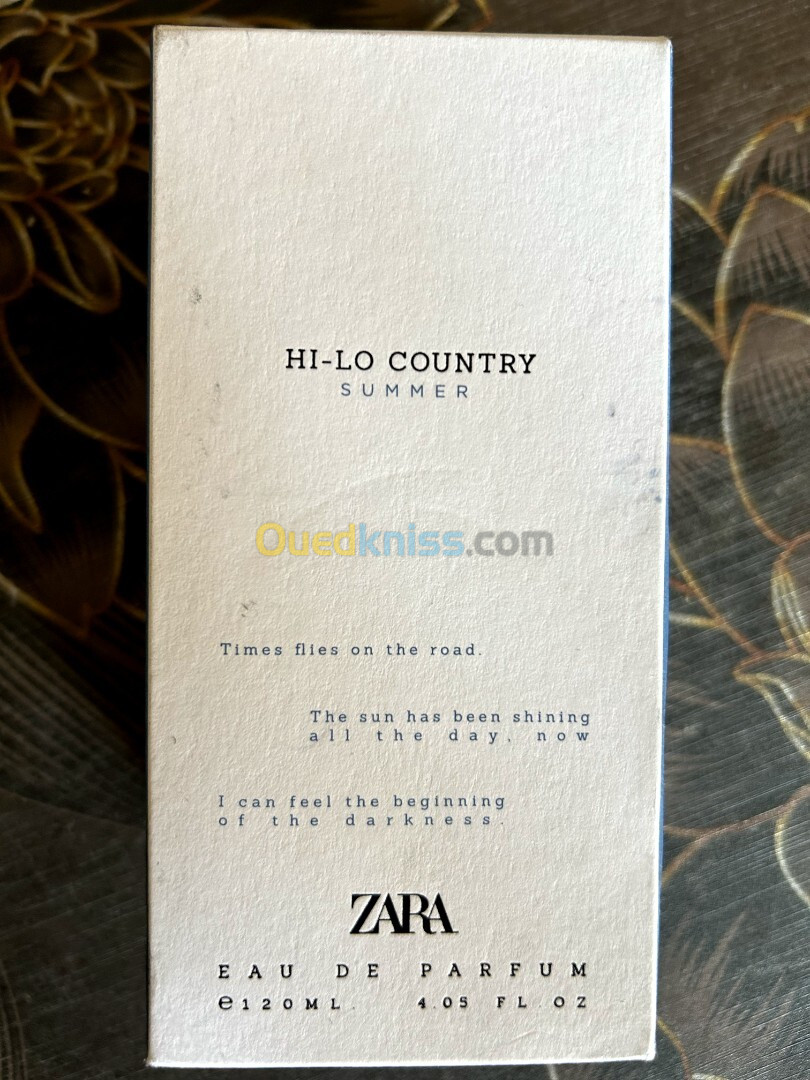 Eau de parfum Zara homme HI-LO country 