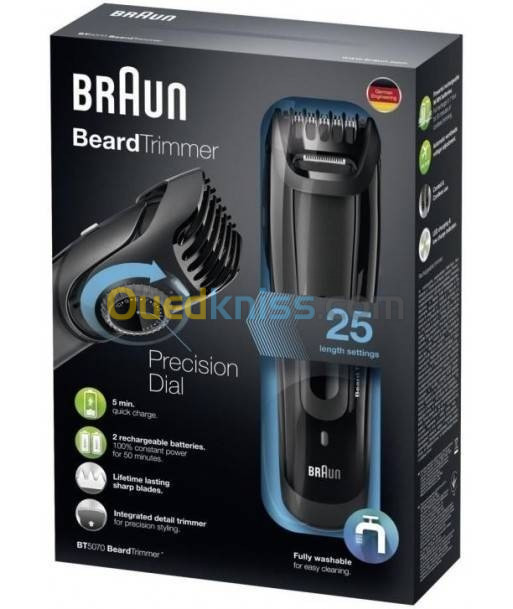 Braun Tondeuse à Barbe BT5070