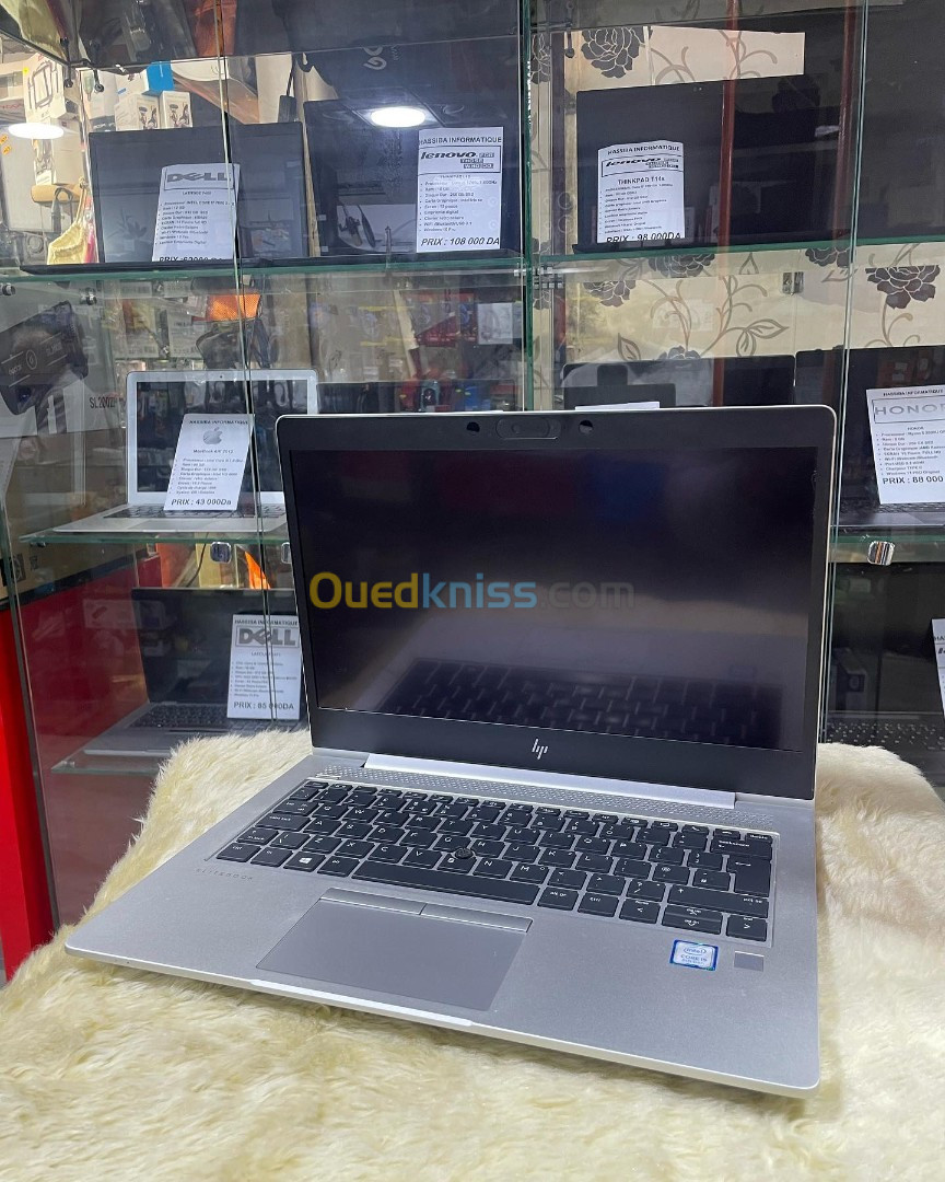 HP Elitebook 830 G6 i5 8 Gen 8 Gb ram 256 Gb ssd ecran 13 Pouce FHD tactil etat 10/10 prix choc