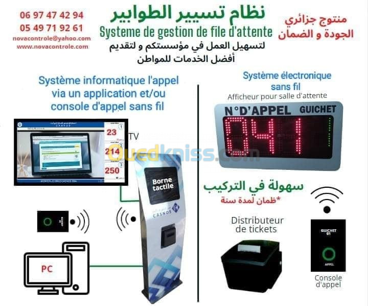 systeme de gestion de file d'attente