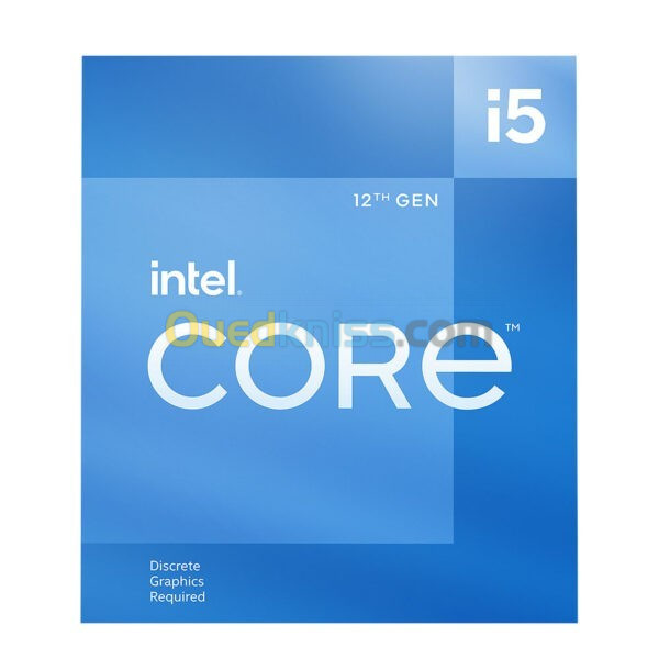 CPU INTEL CORE I5 12400F BOX