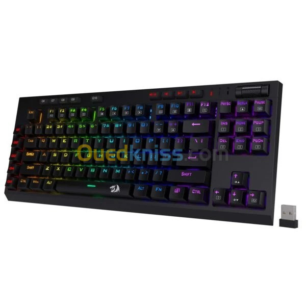 CLAVIER GAMING REDRAGON K596 VISHNU MECANIQUE RGB