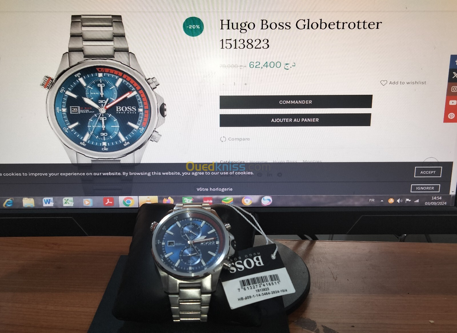 Montre Hugo Boss original 