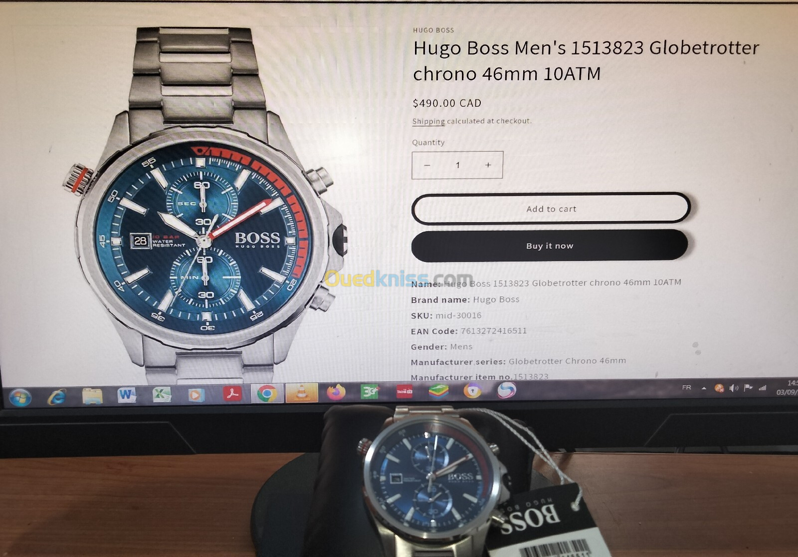 Montre Hugo Boss original 