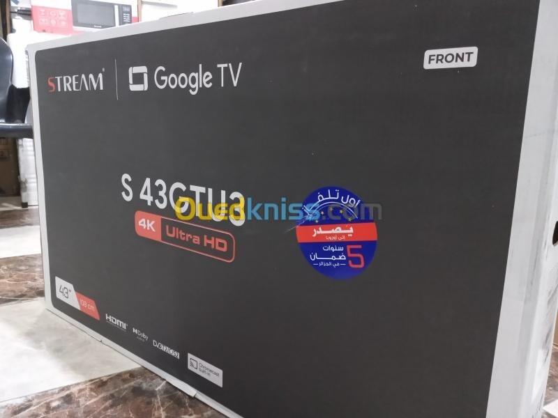 Promotion Tv stream 43 pouce Google tv