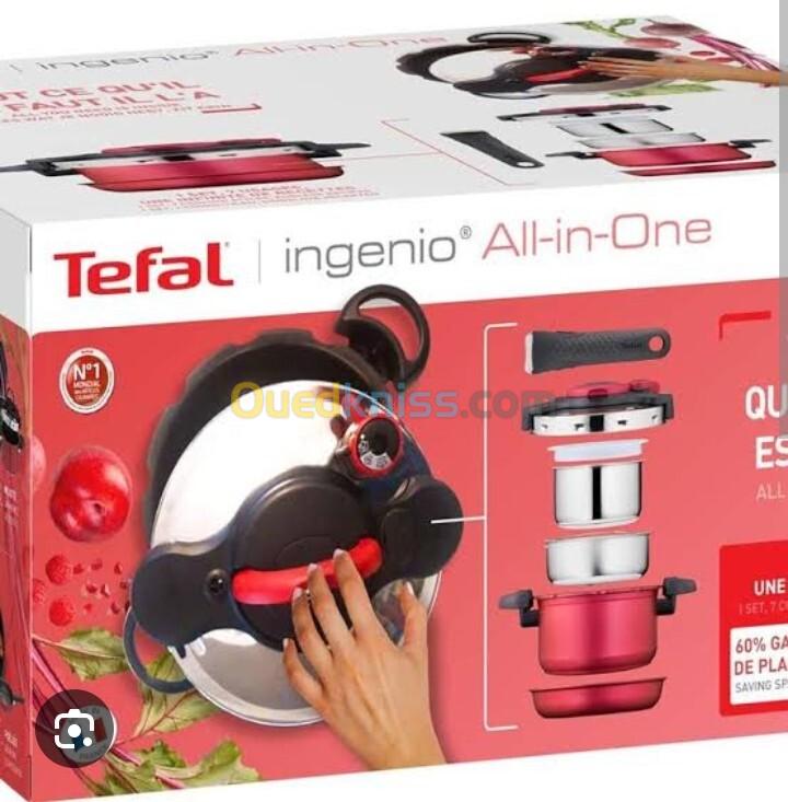 Cocotte TEFAL Ingenio All-in-One  Set 7 pièces