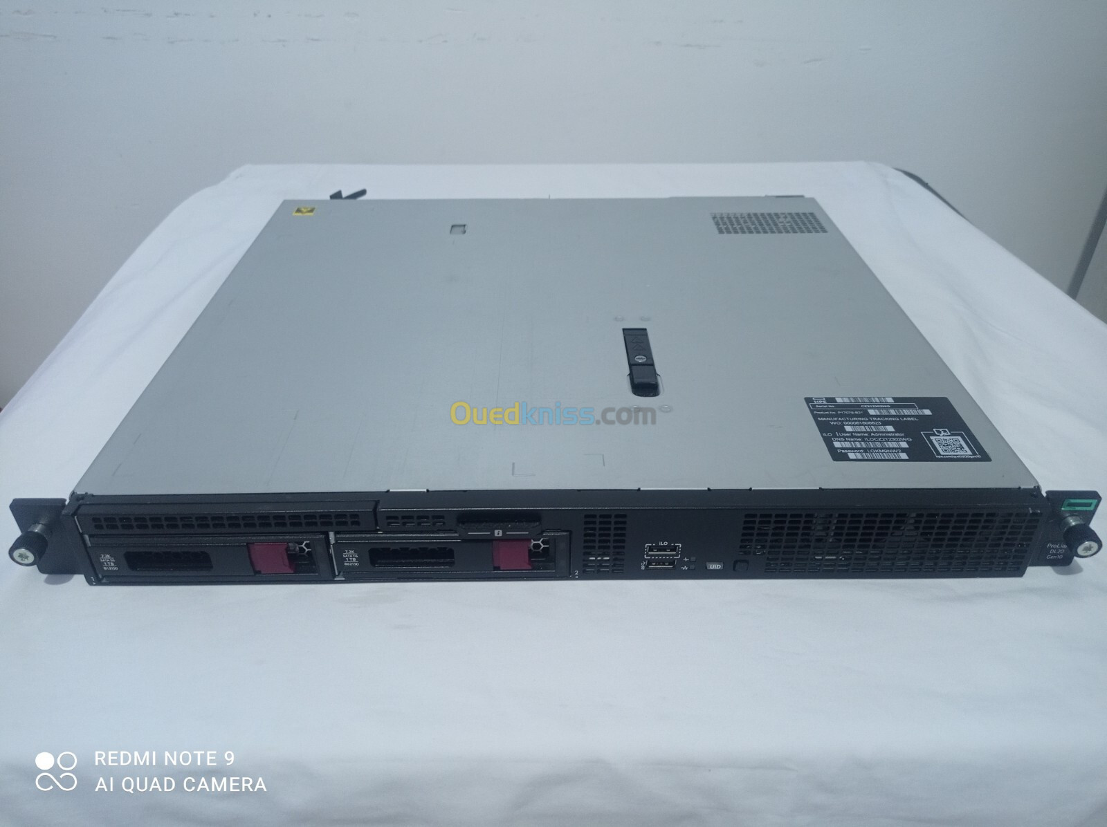 Serveur HP dl20 gen 10