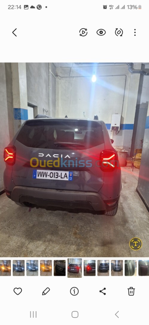 Dacia Duster 2024 Journye gris nardo