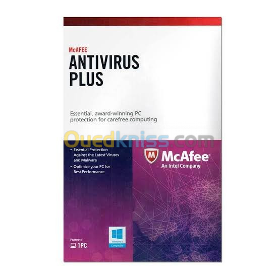 Antivirus McAFEE 1 PC 1 ANS