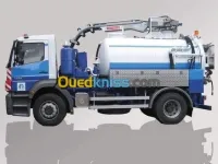 camion vidange canalisation debouchage