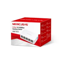 SWITCH DE BUREAU 5 PORTS MERCUSYS MS105 10/100 Mbps